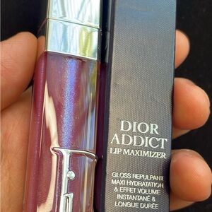 Dior Addict Lip Maximizer in Shimmering Purple NWOB